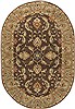 Surya Caesar Brown Oval 60 X 90 Area Rug CAE1009-69OV 800-36903 Thumb 0