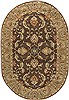 Surya Caesar Brown Oval 80 X 100 Area Rug CAE1009-810OV 800-36907 Thumb 0