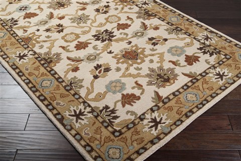 Surya Caesar White 120 X 150 Area Rug CAE1010-1215 800-36915 Image 1