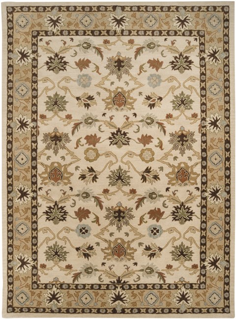Surya Caesar White 120 X 150 Area Rug CAE1010-1215 800-36915 Image 0