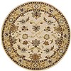 Surya Caesar White Round 40 X 40 Area Rug CAE1010-4RD 800-36921 Thumb 0