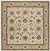 Surya Caesar White Square 60 X 60 Area Rug CAE1010-6SQ 800-36927 Thumb 0