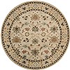 Surya Caesar White Round 99 X 99 Area Rug CAE1010-99RD 800-36935 Thumb 0