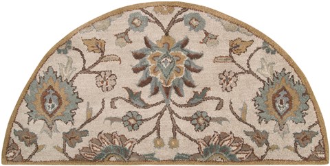 Surya Caesar Grey Half Round 20 X 40 Area Rug CAE1012-24HM 800-36940 Image 0