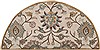 Surya Caesar Grey Half Round 20 X 40 Area Rug CAE1012-24HM 800-36940 Thumb 0