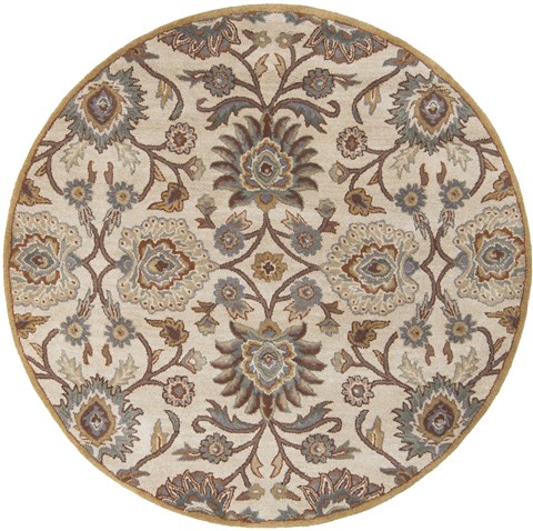 Surya Caesar Grey Round 40 X 40 Area Rug CAE1012-4RD 800-36944 Image 0