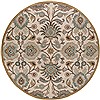 Surya Caesar Grey Round 80 X 80 Area Rug CAE1012-8RD 800-36954 Thumb 0