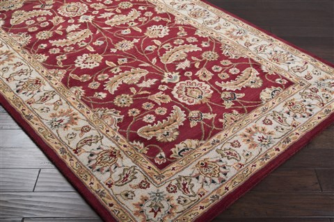 Surya Caesar Red 100 X 140 Area Rug CAE1022-1014 800-36959 Image 1