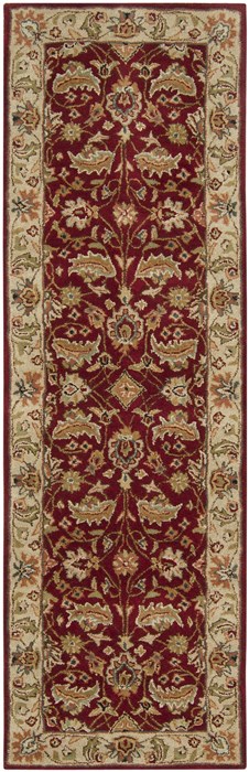 Surya Caesar Red Runner 26 X 80 Area Rug CAE1022-268 800-36963 Image 0