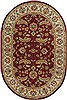 Surya Caesar Red Oval 60 X 90 Area Rug CAE1022-69OV 800-36970 Thumb 0