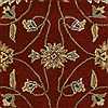 Surya Caesar Red Round 80 X 80 Area Rug CAE1022-8RD 800-36976 Thumb 1