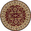 Surya Caesar Red Round 80 X 80 Area Rug CAE1022-8RD 800-36976 Thumb 0