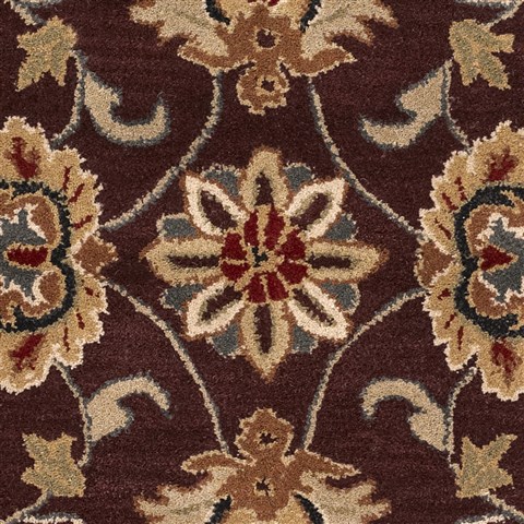 Surya Caesar Purple Oval 80 X 100 Area Rug CAE1024-810OV 800-36996 Image 1