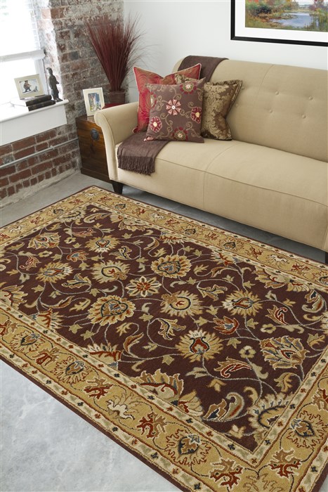 Surya Caesar Purple Oval 80 X 100 Area Rug CAE1024-810OV 800-36996 Image 2
