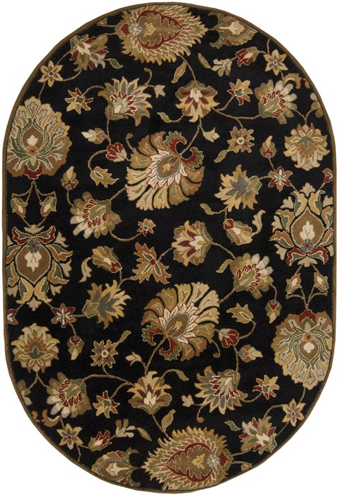 Surya Caesar Grey Oval 60 X 90 Area Rug CAE1027-69OV 800-37014 Image 0