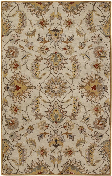 Surya Caesar White 50 X 80 Area Rug CAE1029-58 800-37057 Image 0