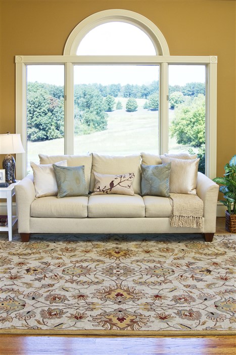 Surya Caesar White 80 X 110 Area Rug CAE1029-811 800-37064 Image 2