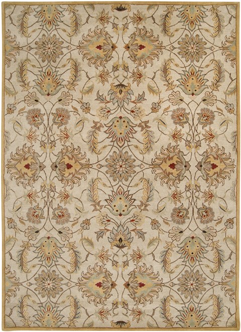Surya Caesar White 80 X 110 Area Rug CAE1029-811 800-37064 Image 0