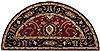 Surya Caesar Red Half Round 20 X 40 Area Rug CAE1031-24HM 800-37073 Thumb 0