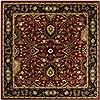 Surya Caesar Red Square 60 X 60 Area Rug CAE1031-6SQ 800-37083 Thumb 0