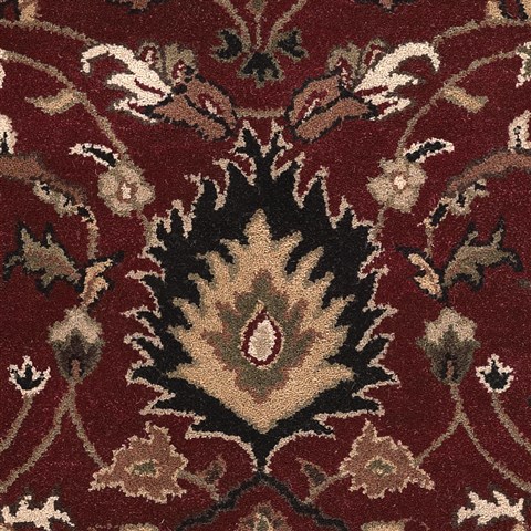 Surya Caesar Red Square 80 X 80 Area Rug CAE1031-8SQ 800-37088 Image 1