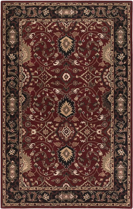 Surya Caesar Red 90 X 120 Area Rug CAE1031-912 800-37089 Image 0
