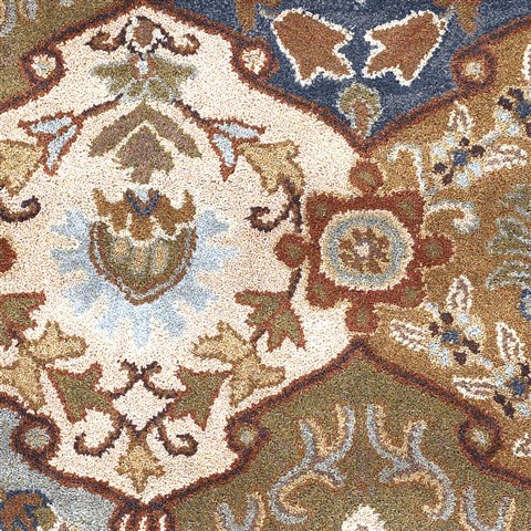 Surya Caesar Grey Square 40 X 40 Area Rug CAE1032-4SQ 800-37100 Image 1