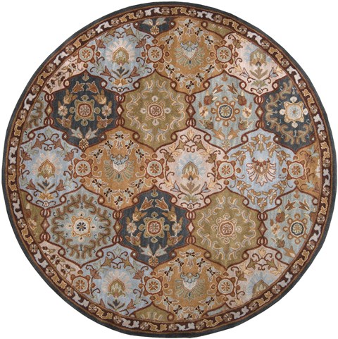 Surya Caesar Grey Round 60 X 60 Area Rug CAE1032-6RD 800-37104 Image 0