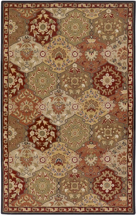 Surya Caesar Red 20 X 30 Area Rug CAE1034-23 800-37138 Image 0