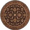 Surya Caesar Brown Round 99 X 99 Area Rug CAE1036-99RD 800-37178 Thumb 0