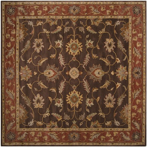 Surya Caesar Brown Square 99 X 99 Area Rug CAE1036-99SQ 800-37179 Image 0