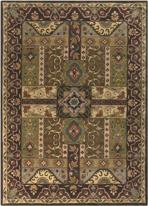 Surya Caesar Green 120 X 150 Area Rug CAE1048-1215 800-37181 Image 0