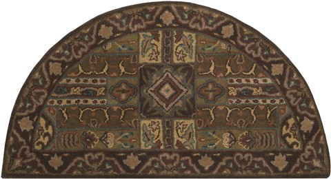 Surya Caesar Green Half Round 20 X 40 Area Rug CAE1048-24HM 800-37183 Image 0