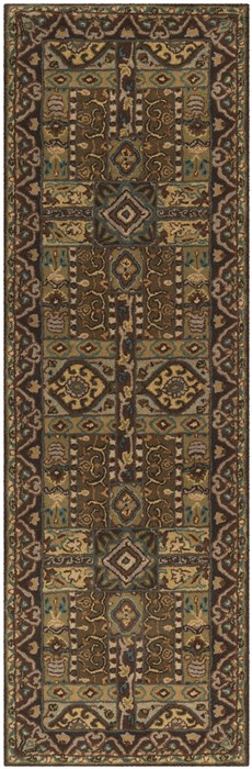 Surya Caesar Green Runner 26 X 80 Area Rug CAE1048-268 800-37184 Image 0