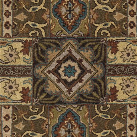 Surya Caesar Green Round 60 X 60 Area Rug CAE1048-6RD 800-37192 Image 1