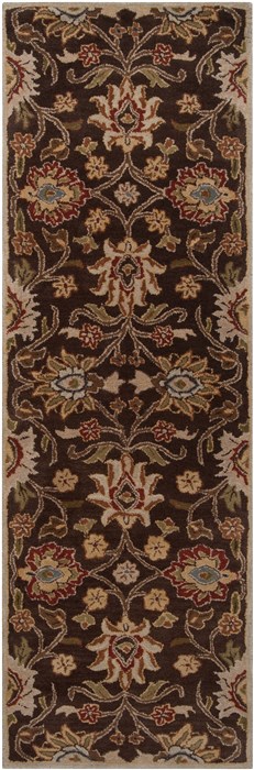 Surya Caesar Brown Runner 26 X 80 Area Rug CAE1051-268 800-37206 Image 0