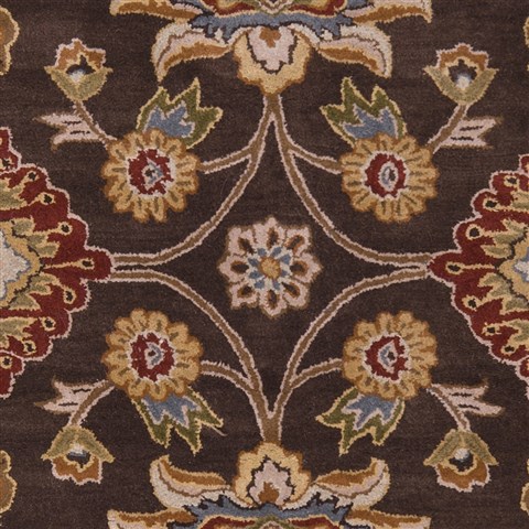 Surya Caesar Brown Square 40 X 40 Area Rug CAE1051-4SQ 800-37210 Image 1
