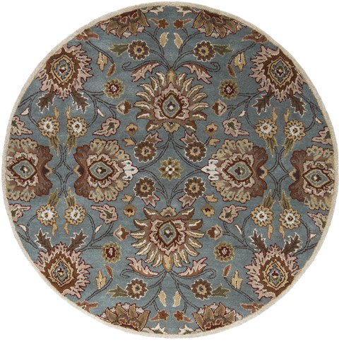 Surya Caesar Green Round 60 X 60 Area Rug CAE1052-6RD 800-37236 Image 0