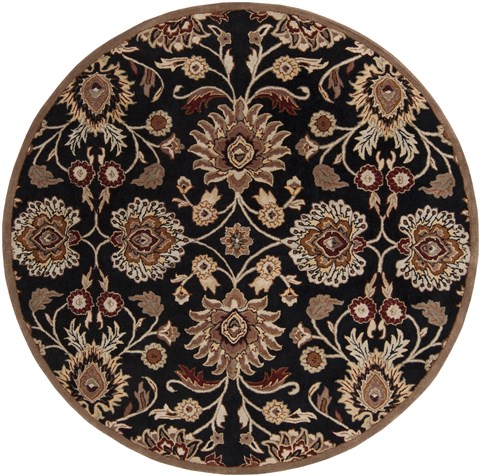 Surya Caesar Grey Round 99 X 99 Area Rug CAE1053-99RD 800-37267 Image 0