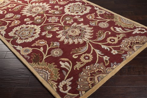 Surya Caesar Red 40 X 60 Area Rug CAE1061-46 800-37275 Image 1