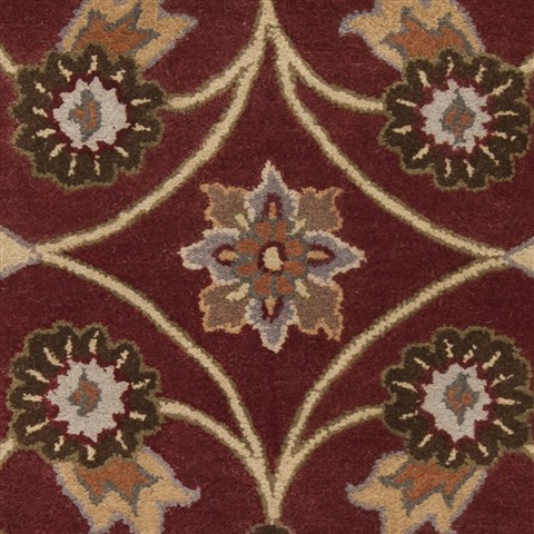 Surya Caesar Red Round 80 X 80 Area Rug CAE1061-8RD 800-37286 Image 1