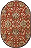 Surya Caesar Red Oval 60 X 90 Area Rug CAE1062-69OV 800-37302 Thumb 0