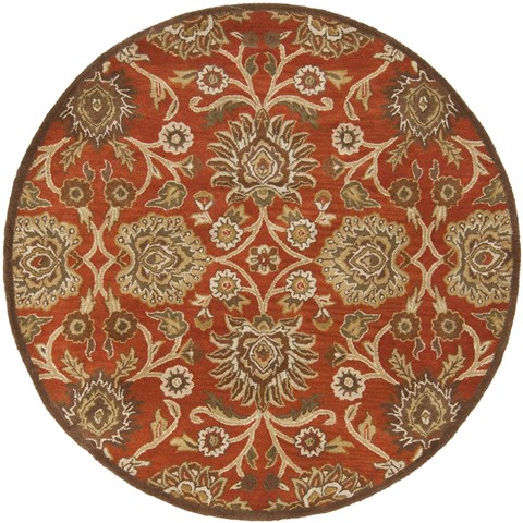 Surya Caesar Red Round 60 X 60 Area Rug CAE1062-6RD 800-37303 Image 0