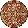 Surya Caesar Red Round 60 X 60 Area Rug CAE1062-6RD 800-37303 Thumb 0