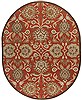 Surya Caesar Red Oval 80 X 100 Area Rug CAE1062-810OV 800-37306 Thumb 0