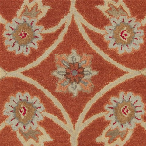 Surya Caesar Red Square 99 X 99 Area Rug CAE1062-99SQ 800-37312 Image 1