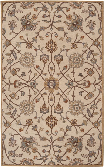 Surya Caesar White 20 X 30 Area Rug CAE1081-23 800-37337 Image 0