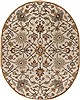 Surya Caesar White Oval 80 X 100 Area Rug CAE1081-810OV 800-37350 Thumb 0