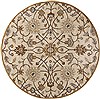 Surya Caesar White Round 80 X 80 Area Rug CAE1081-8RD 800-37352 Thumb 0