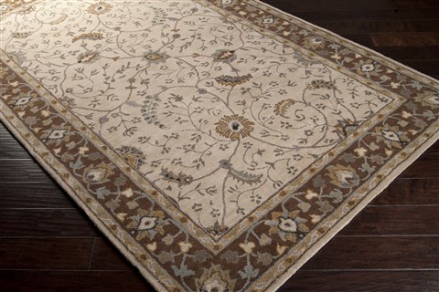 Surya Caesar White 100 X 140 Area Rug CAE1082-1014 800-37357 Image 1